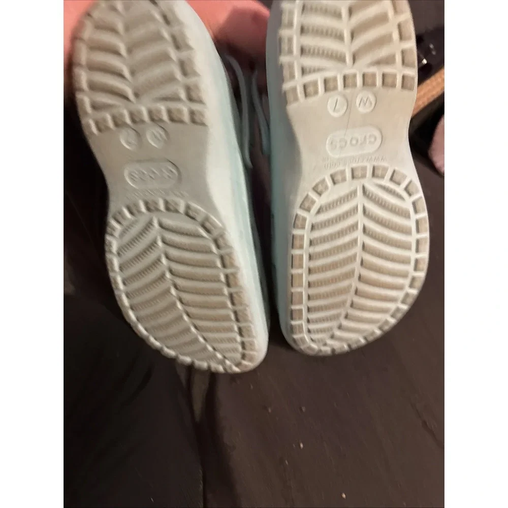 Crocs Women's Platform Shoes - Baya Platform Clogs, Size 7